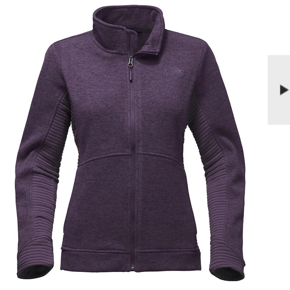 North face indi 2 jacket purple xl